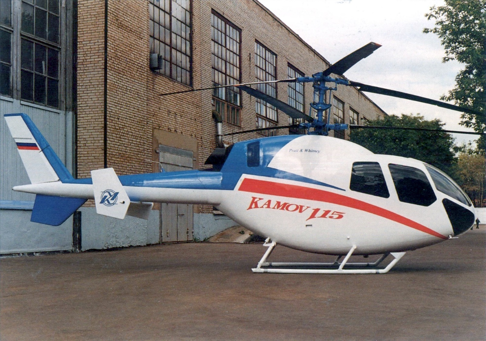 مشخصات هلی کوپتر کاموف کا-۱۱۵