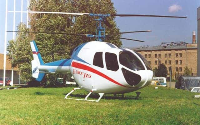 مشخصات هلی کوپتر کاموف کا-۱۱۵