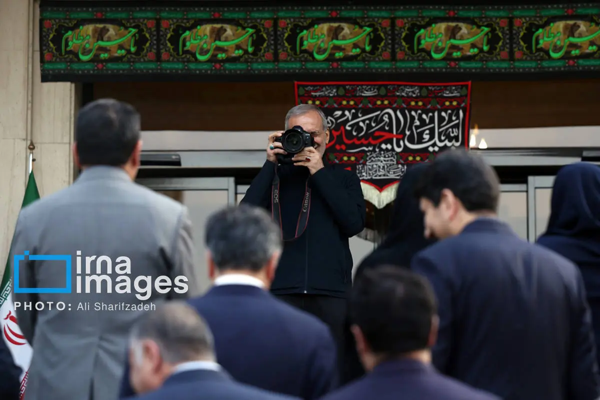 عکس| خبرنگاران سوژه عکاسی پزشکیان !