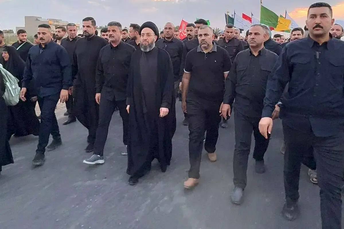 عمار حکیم در پیاده‌روی اربعین هدف سوءقصد قرار گرفت