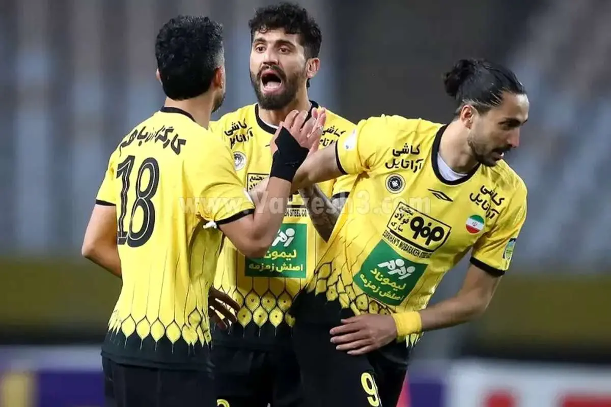اعلام ترکیب سپاهان مقابل الدحیل در پلی‌آف لیگ نخبگان