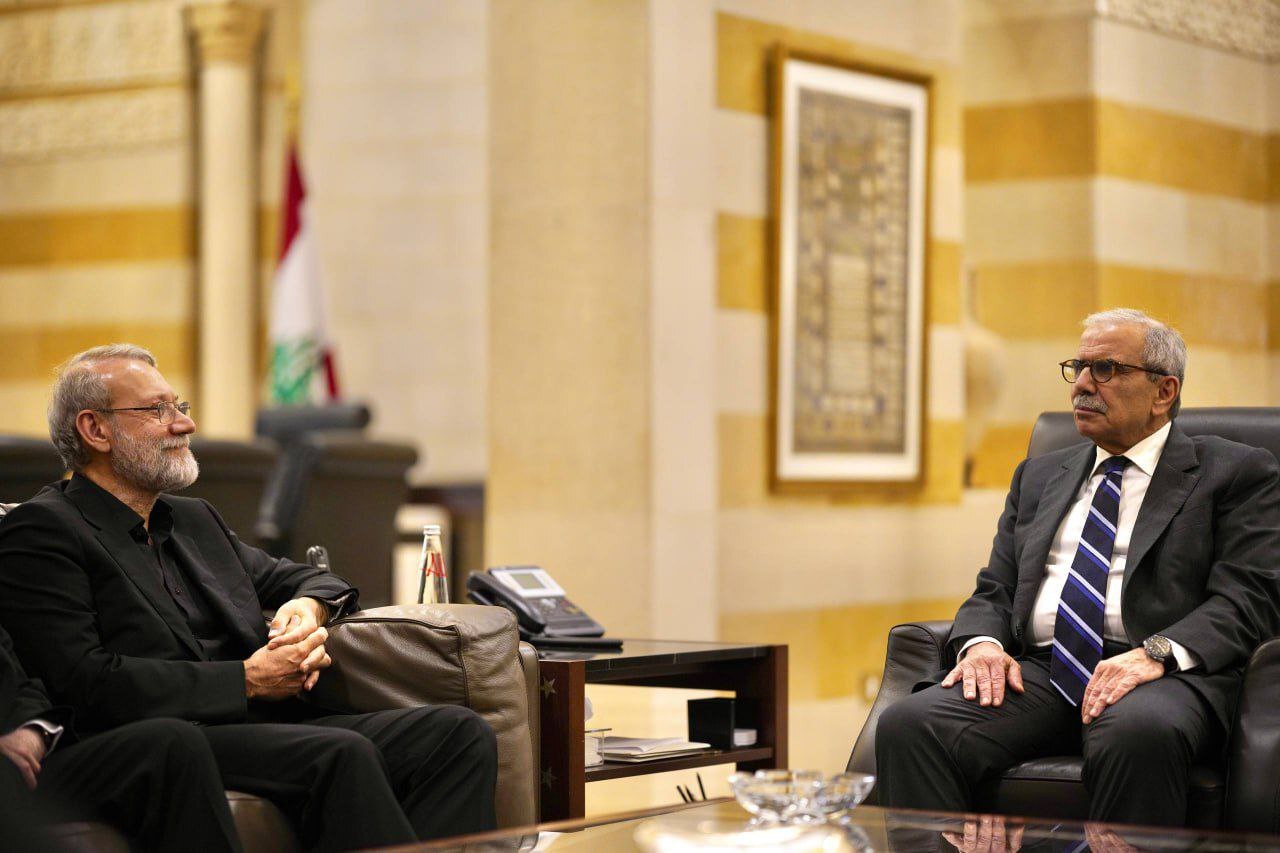 دیدار لاریجانی با نواف سلام، نخست‌وزیر لبنان