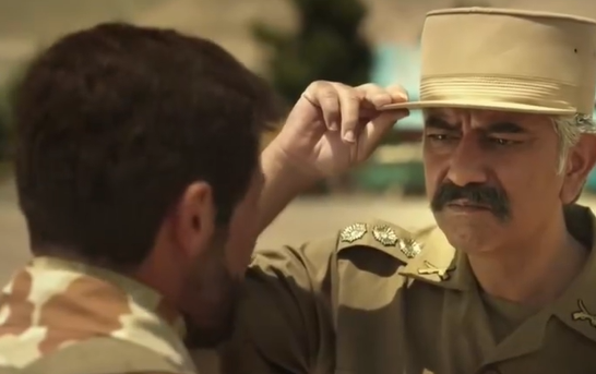 ببینید| اشاره به سخنان روحانی درباره ارتش در فیلم سینمایی «صیاد»