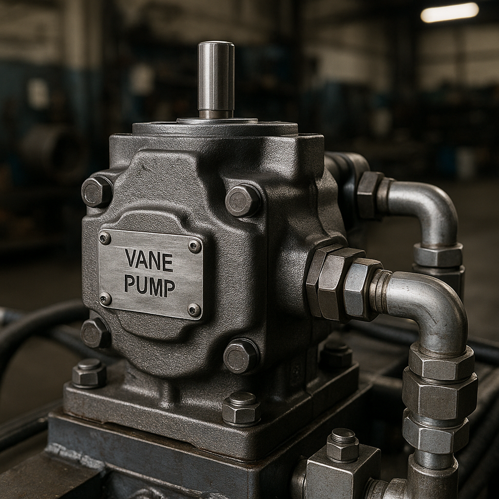 پمپ پرهای نصبشده در خط تولید پمپ پرهای نصبشده در خط تولید