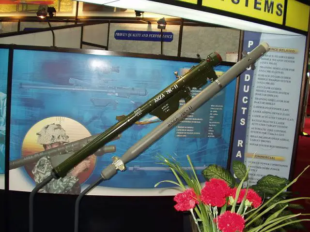 مشخصات سیستم دفاع هوایی پرتابل Anza Mk