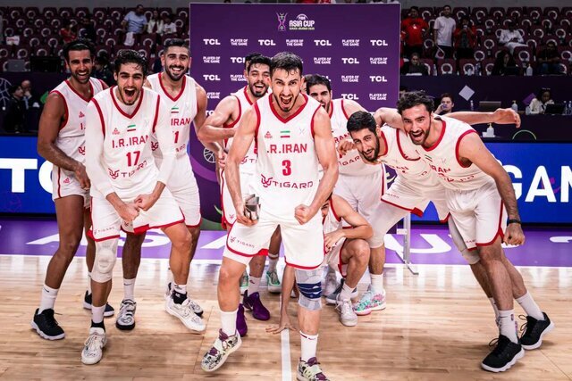 مدال برنز آسیا برای بسکتبال ایران مدال برنز آسیا برای بسکتبال ایران