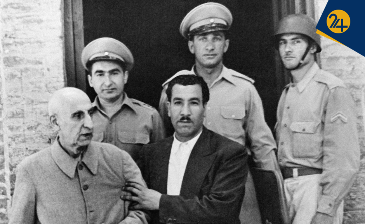 لحظه بازداشت مصدق لحظه بازداشت مصدق