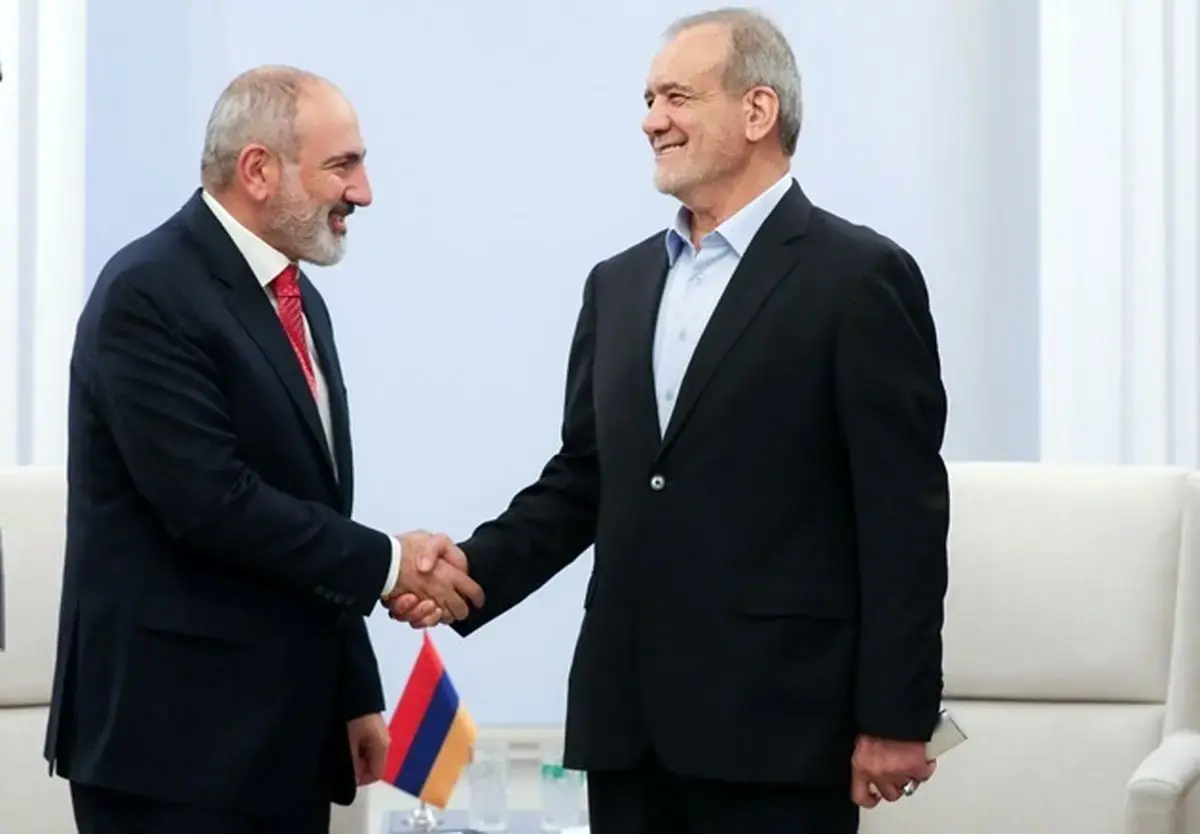 دیدار خصوصی رییس جمهور ایران و نخست وزیر ارمنستان