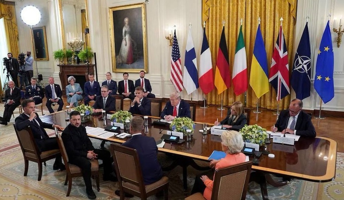 تصاویری که کاخ سفید برای تحقیر رهبران اروپایی منتشر کرد