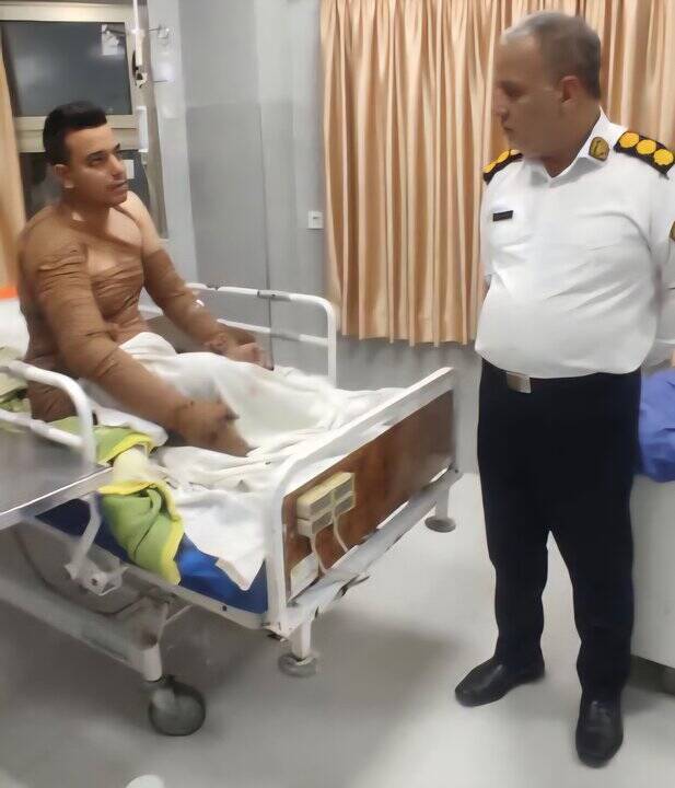 جزئیات حادثه آتش زدن مأمور پلیس راه در مشهد