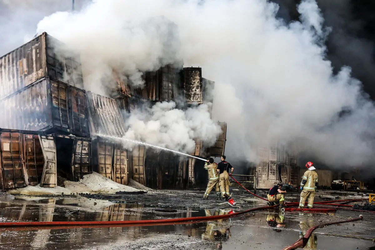 میزان خسارت آتش‌سوزی در بندر رجایی چقدر بود؟