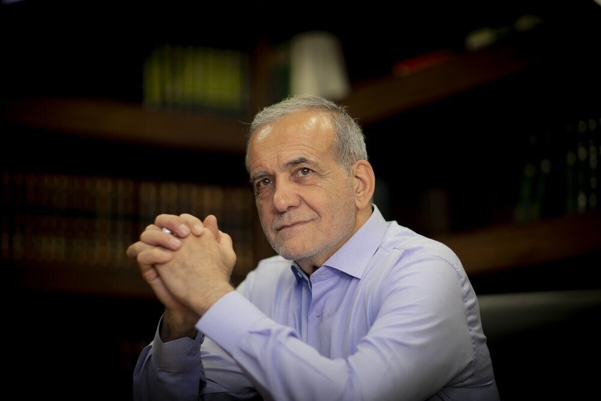 عیادت مسعود پزشکیان از سیدمحمد خاتمی +‌عکس