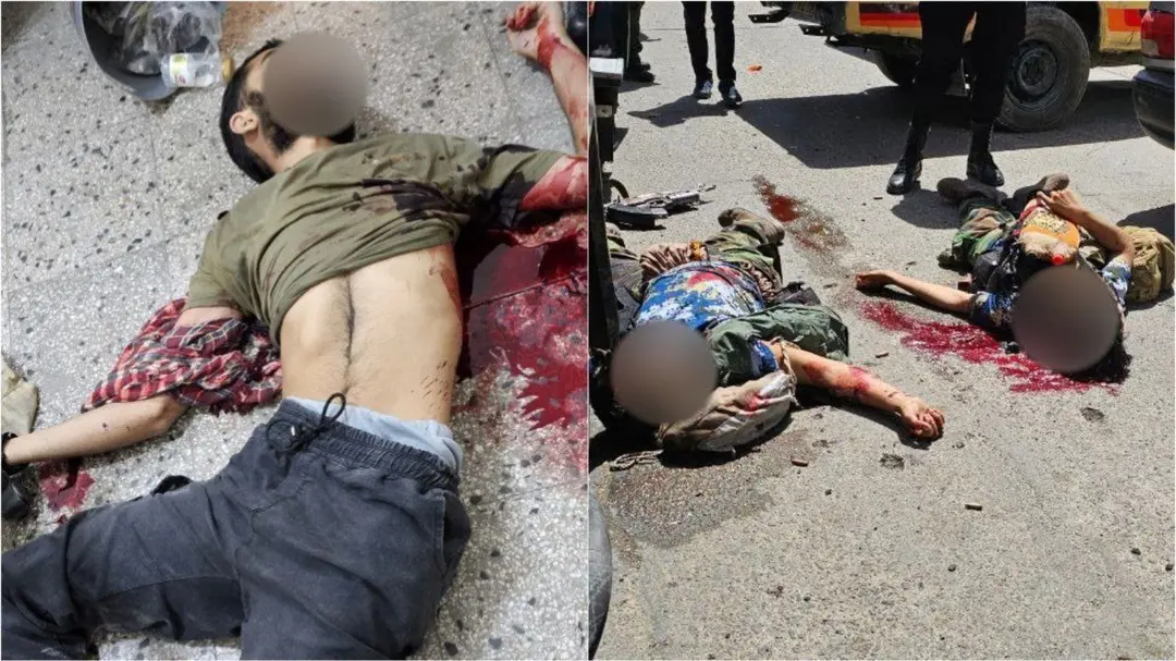 هلاکت ۳ مهاجم در حمله تروریستی زاهدان + عکس