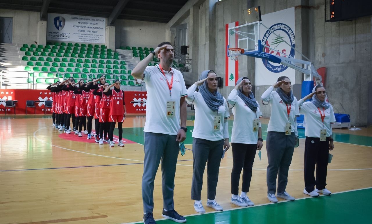 پیروزی دختران بسکتبالیست ایران مقابل اردن
