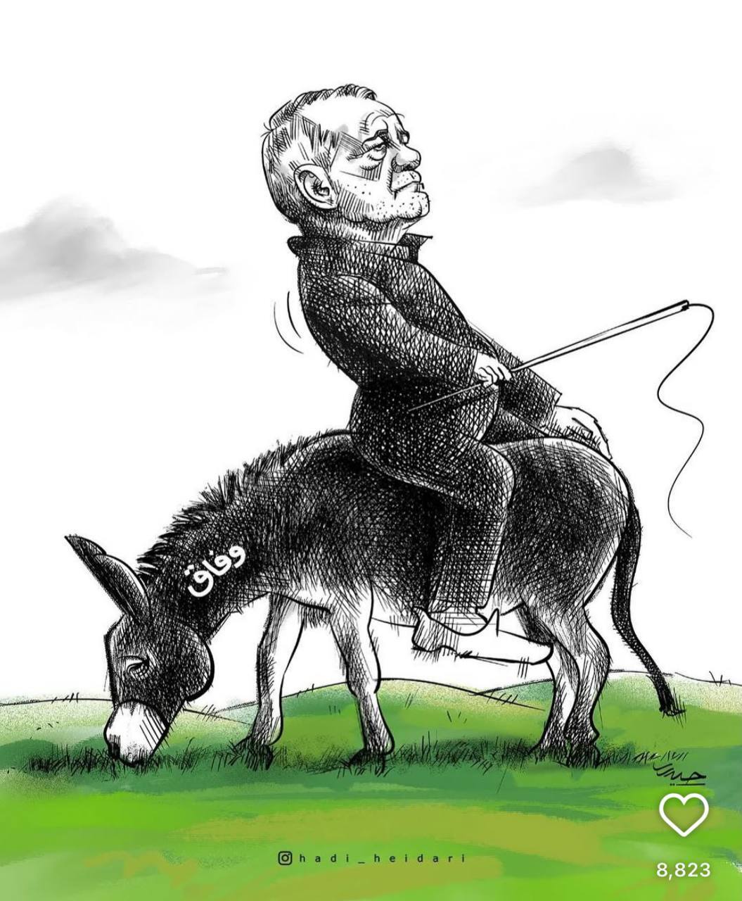 علیه طراح کاریکاتور توهین‌آمیز اعلام جرم شد