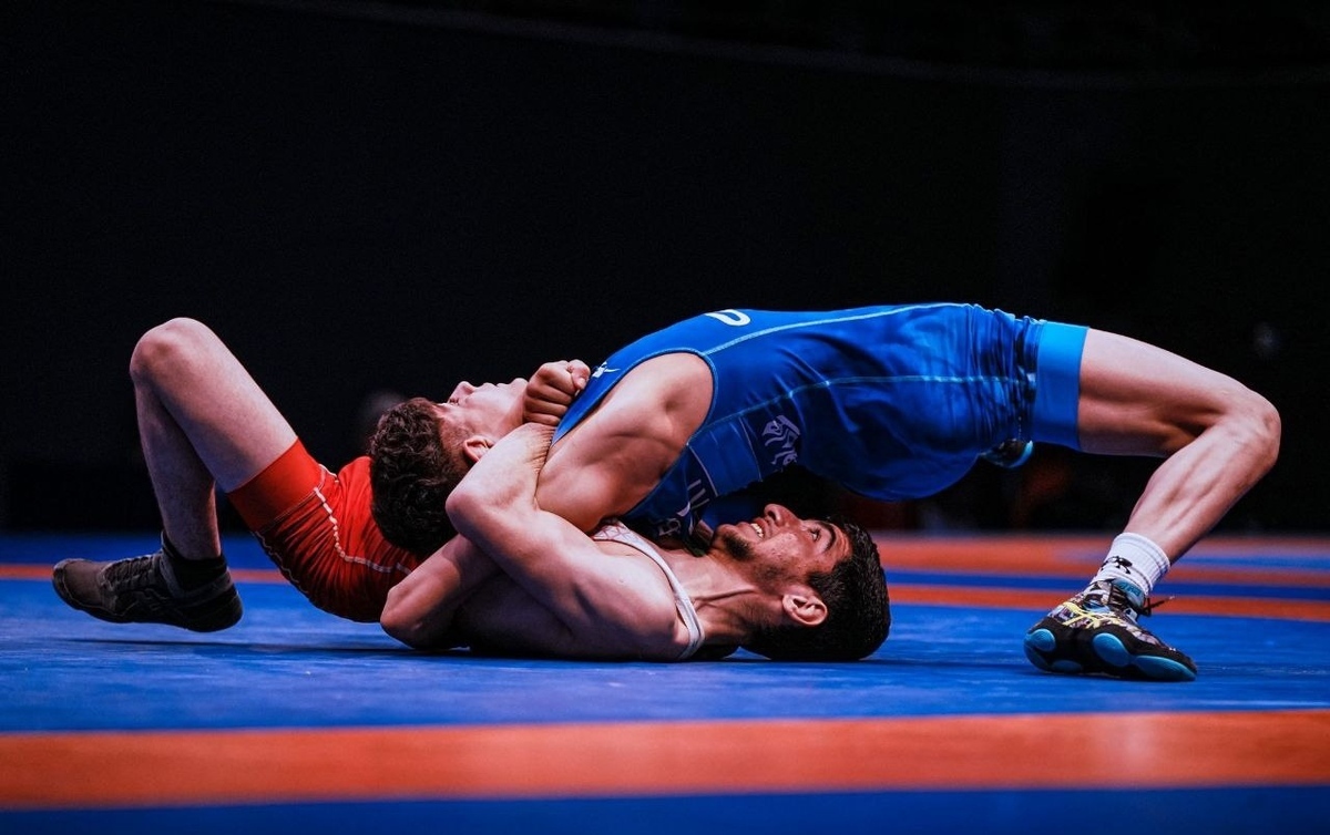 تیم ملی کشتی فرنگی نوجوانان ایران قهرمان جهان شد تیم ملی کشتی فرنگی نوجوانان ایران قهرمان جهان شد