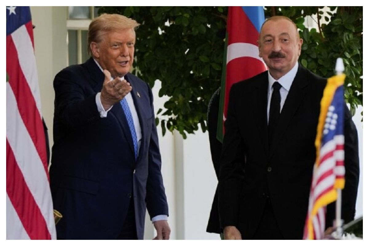 علی اف: ترامپ شایسته جایزه صلح نوبل است