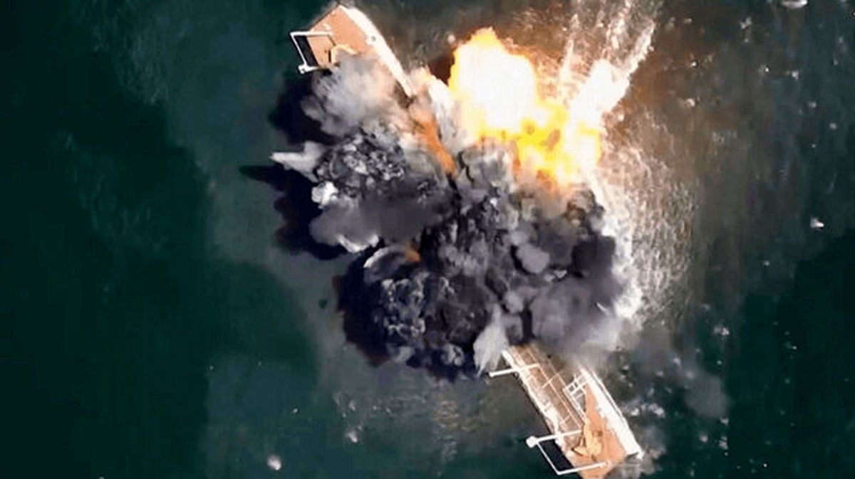 ببینید| ادعای آمریکا: به قایق حامل مواد مخدر در کارائیب حمله کردیم