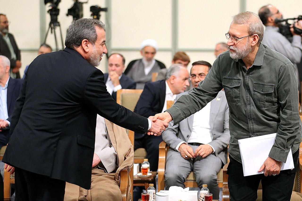 عراقچی و لاریجانی