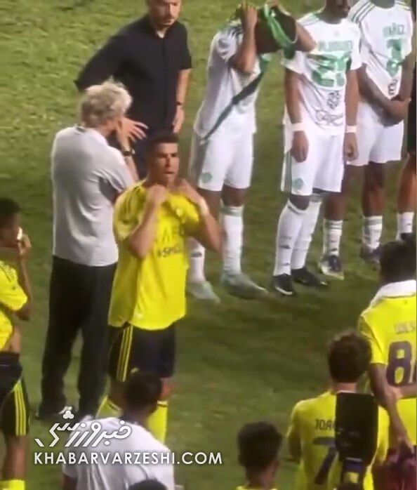 عکس| کریستیانو رونالدو با این واکنش جهانی شد!