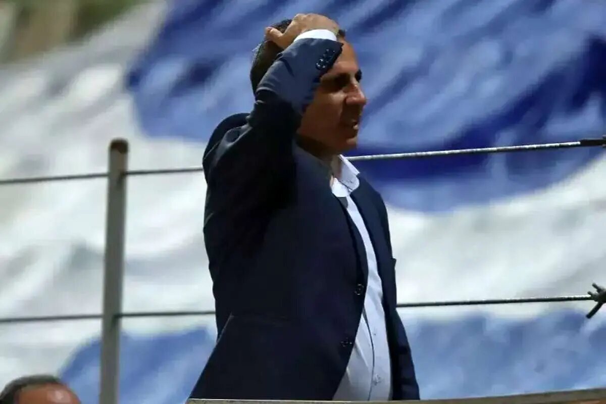 ببینید| سکته خفیف مدیر عامل استقلال خوزستان!