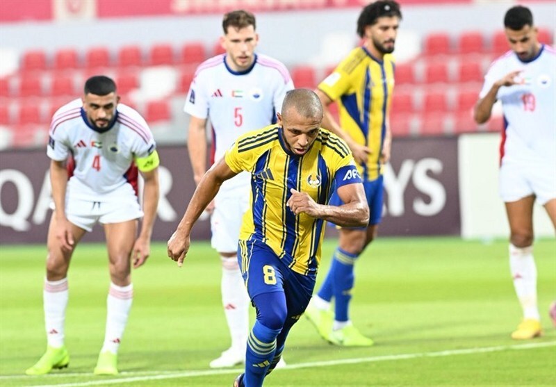 قدرت نمایی شارجه مقابل الغرافه در در افتتاحیه لیگ نخبگان آسیا