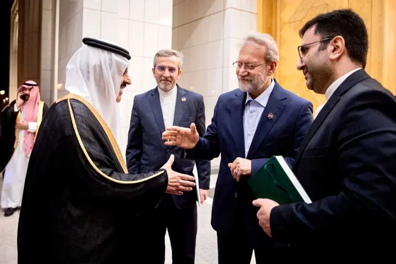 تصویری پربازدید از علی لاریجانی و باقری کنی در عربستان