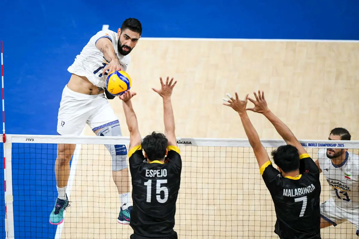  فرار از فاجعه بزرگ؛ تیم ملی والیبال ایران فیلیپین را برد و صعود کرد