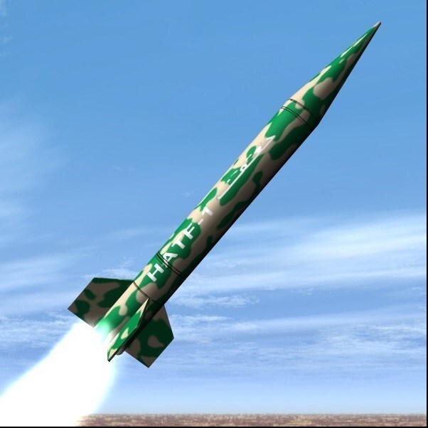 موشک بالستیک هاتف-۱ پاکستان