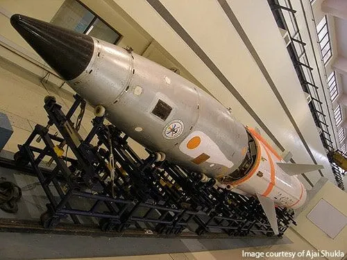 مشخصات موشک پریتیوی هند