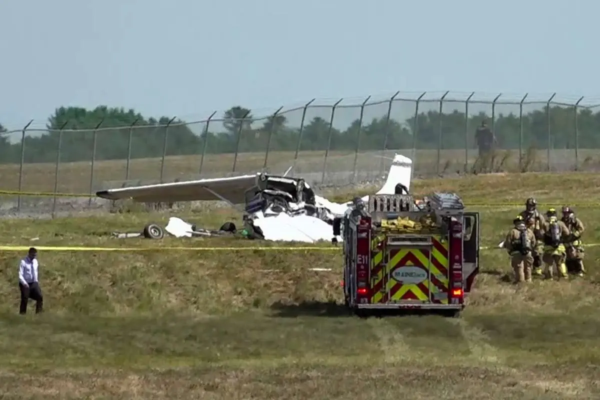 ببینید| سانحه هوایی مرگبار در آمریکا