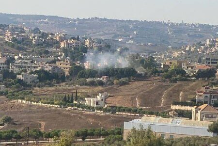 حمله پهپاد اسرائیلی به یک موتورسیکلت در جنوب لبنان