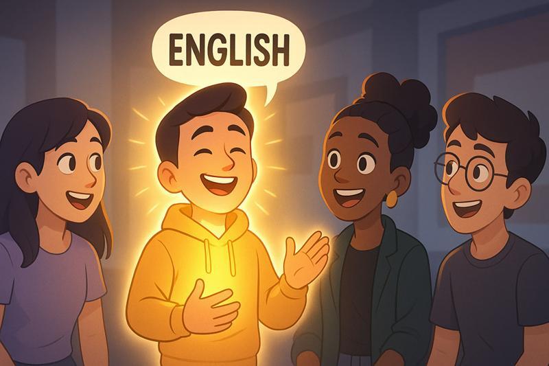 یادگیری زبان انگلیسی و تاثیر آن بر رشد اعتماد به نفس