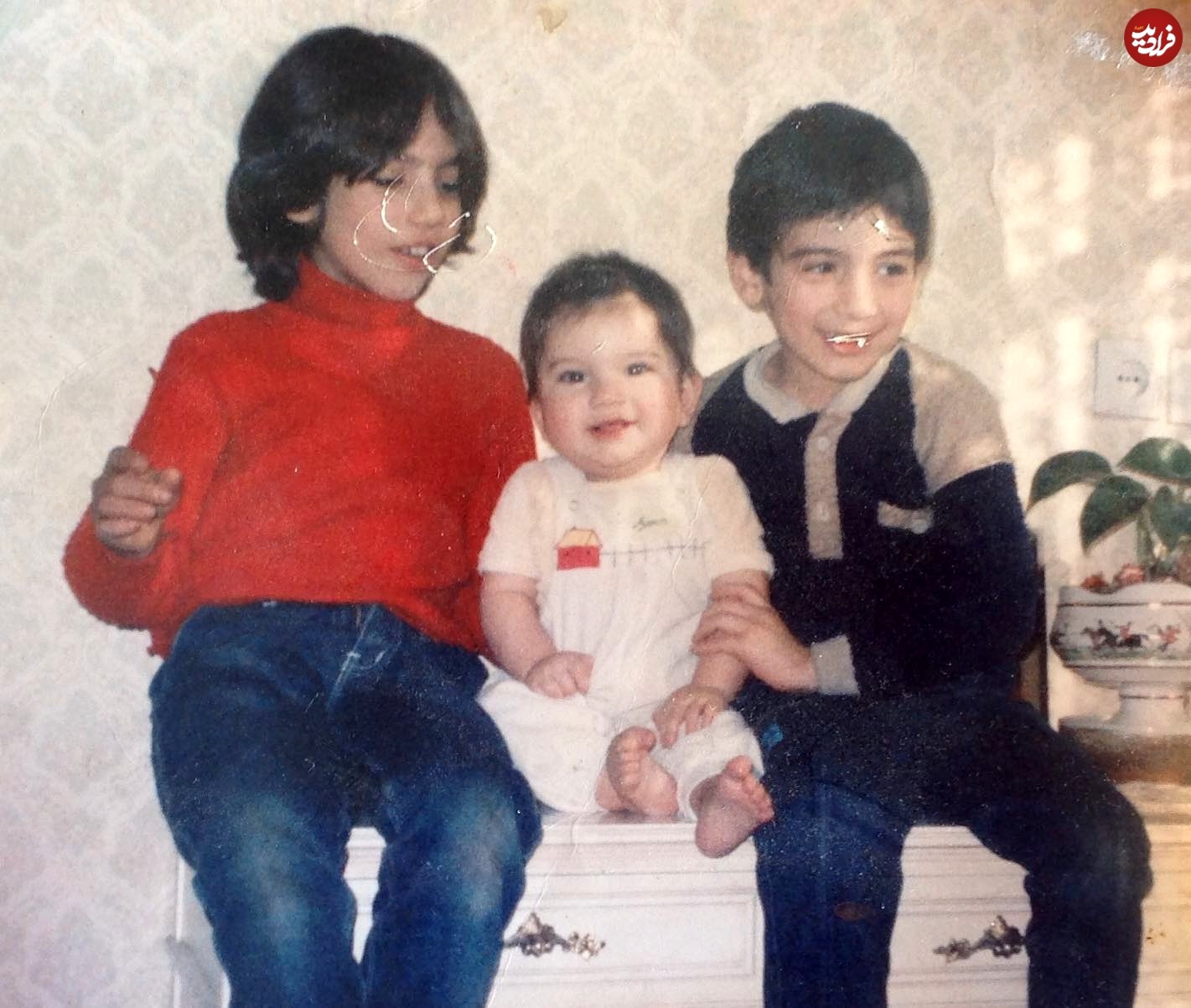 عکسی جالب از کودکی متین ستوده در سال ۱۳۶۴