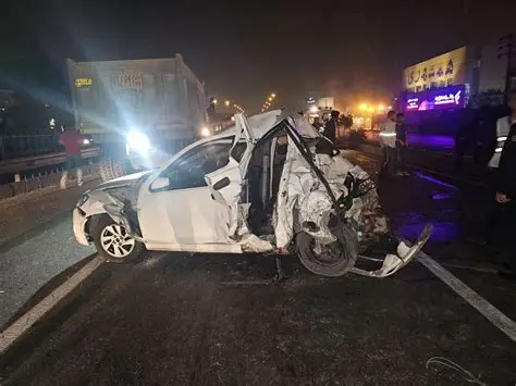 تصادف زنجیره‌ای