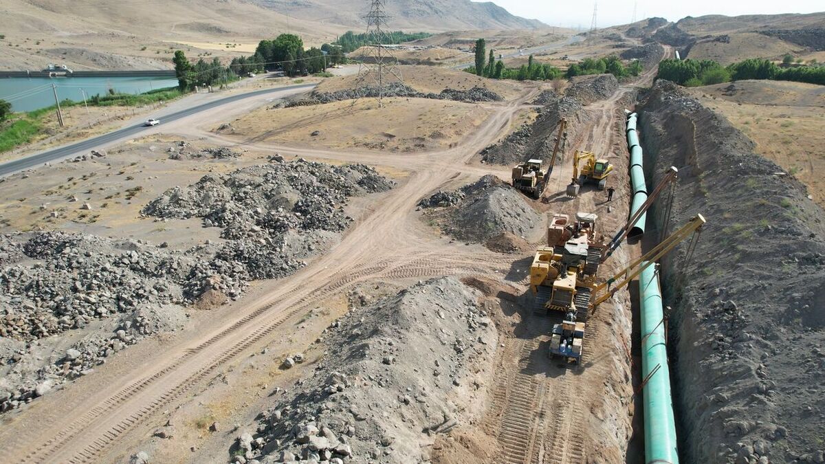 مرحله نخست طرح انتقال آب سد طالقان به تهران انجام شد