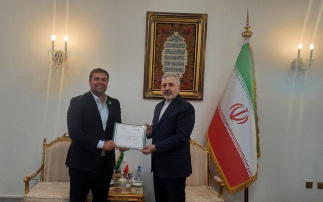 رایزنی سفیر ایران در عربستان و دبیرکل فدراسیون بازیهای همبستگی اسلامی رایزنی سفیر ایران در عربستان و دبیرکل فدراسیون بازیهای همبستگی اسلامی