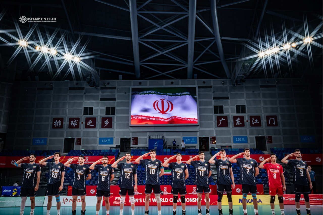 پیام رهبری در پی قهرمانی مقتدرانه تیم ملی والیبال جوانان ایران در جهان پیام رهبری در پی قهرمانی مقتدرانه تیم ملی والیبال جوانان ایران در جهان