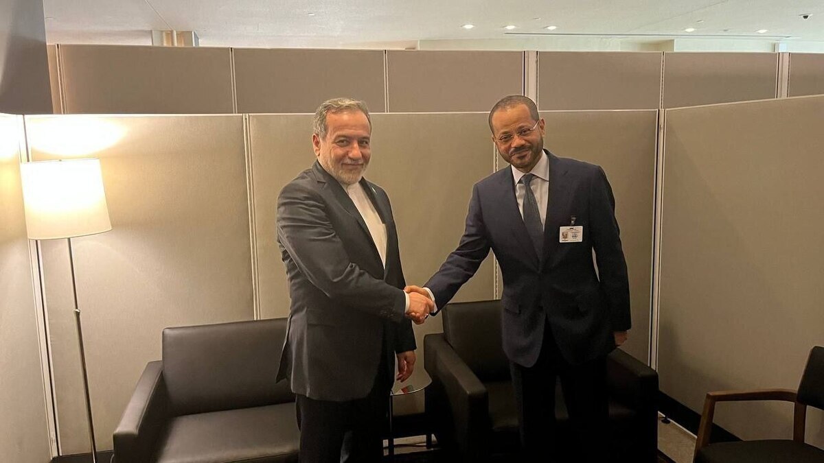 ببینید| دیدار وزرای امور خارجه ایران و عمان در نیویورک