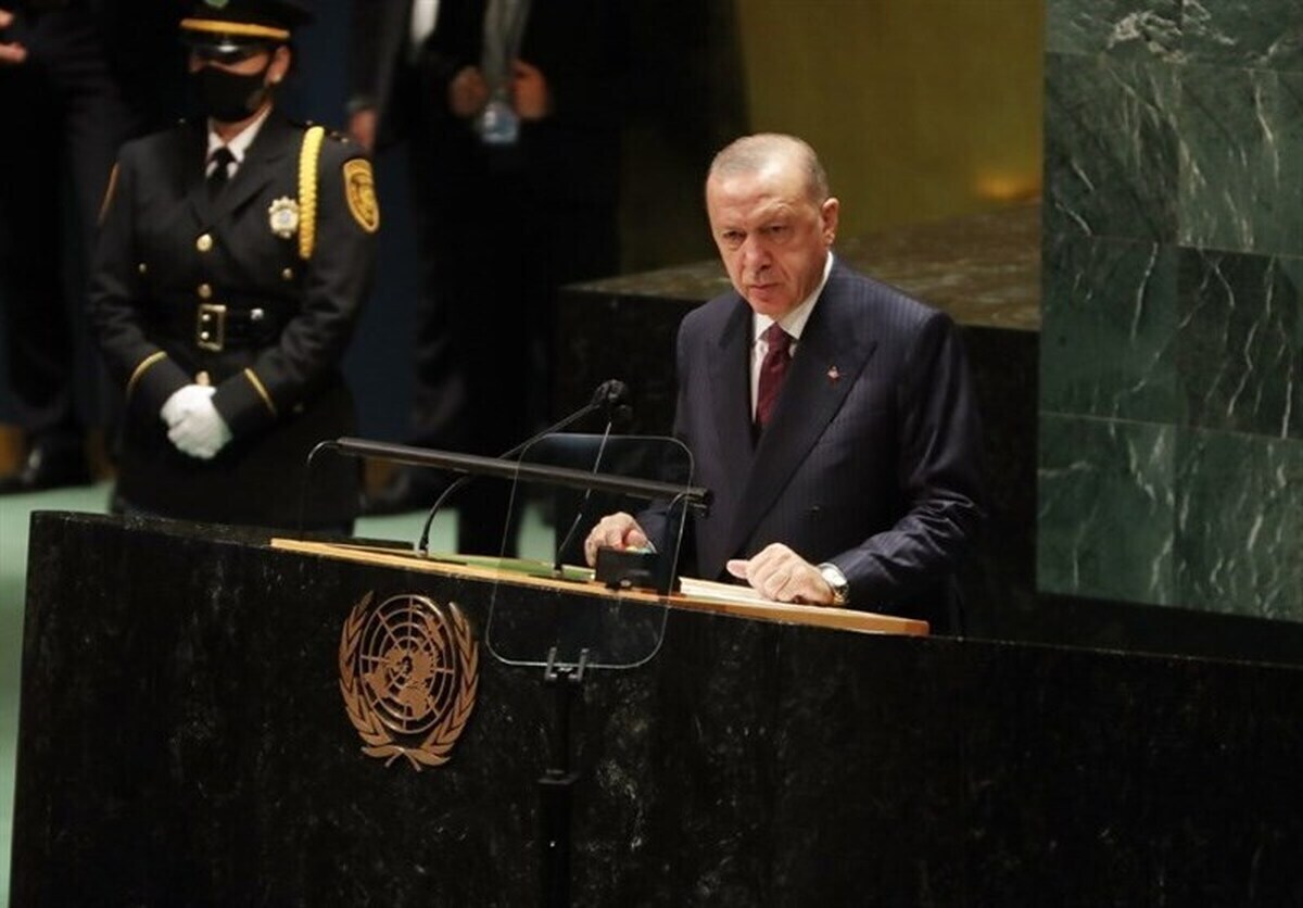 ببینید| قطع میکروفن در حین سخنرانی اردوغان در سازمان ملل