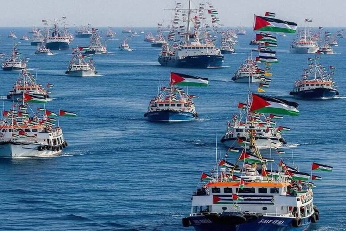 سخنگوی ناوگان الصمود: اسرائیل ۱۳ کشتی ناوگان را تصرف کرد