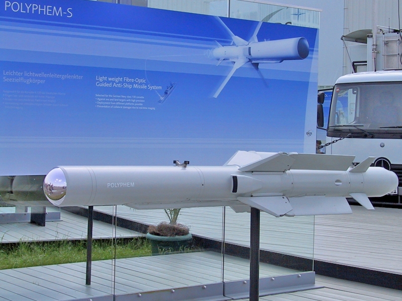 سامانه موشکی هدایتشونده فیبر نوری Polyphem سامانه موشکی هدایتشونده فیبر نوری Polyphem