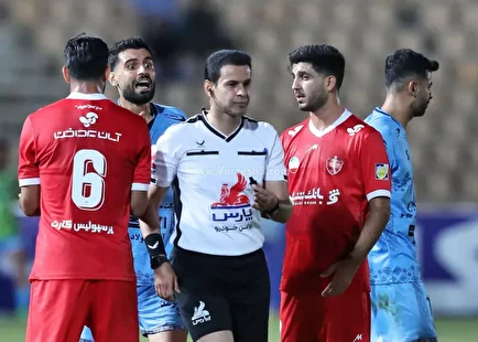 لحظات داغ زمین؛ پرسپولیس مقابل چادرملو در قاب دوربین +تصاویر