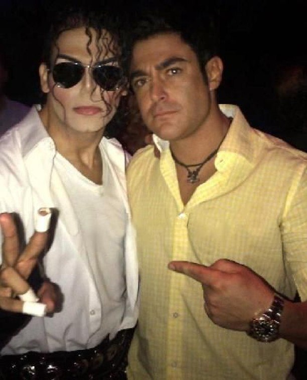 محمدرضا گلزار و مایکل جکسون