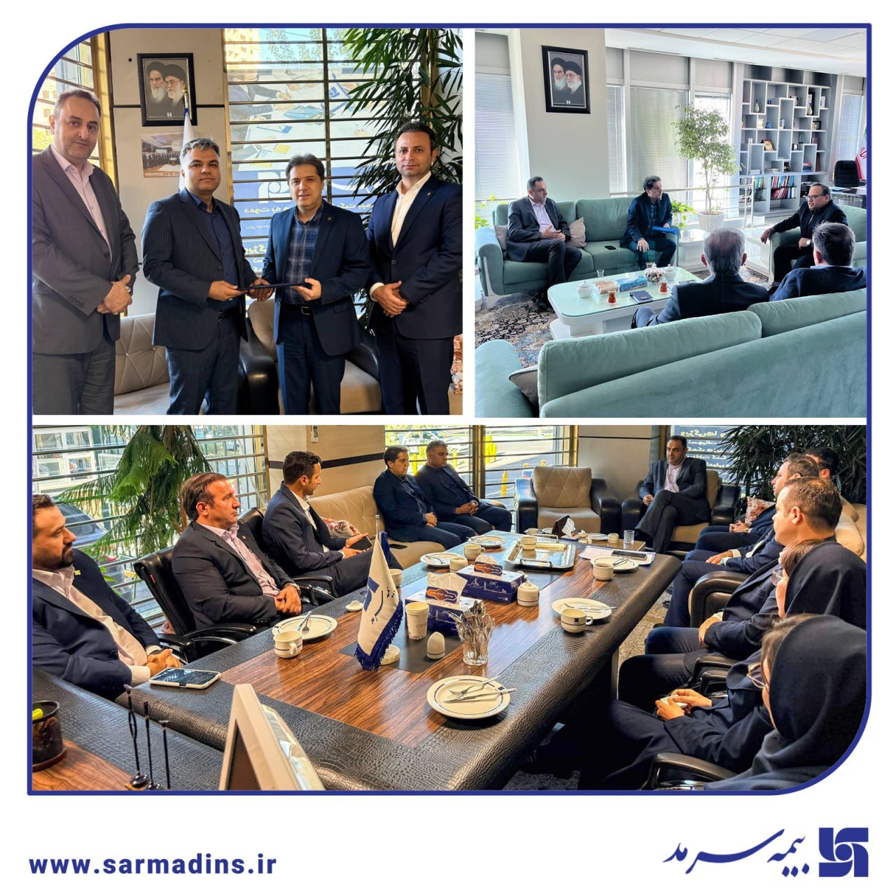 وحید غفوری سرپرست شعبه آذربایجان شرقی بیمه سرمد شد