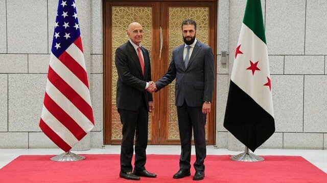 فرستاده آمریکا با الجولانی دیدار کرد