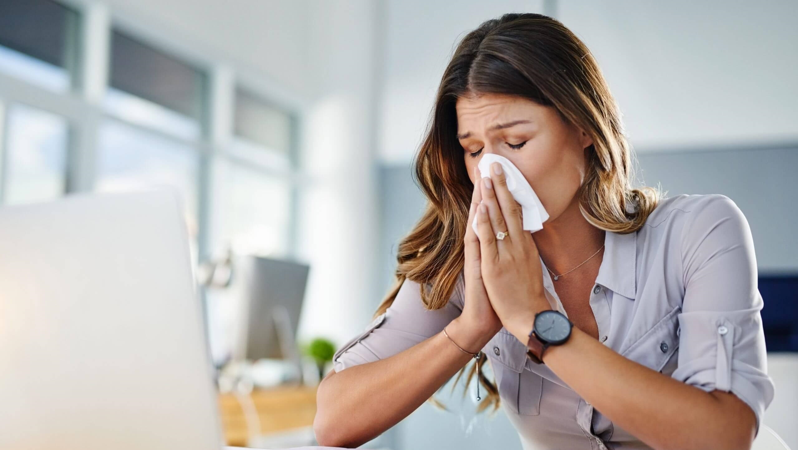 درمان خانگی آبریزش بینی