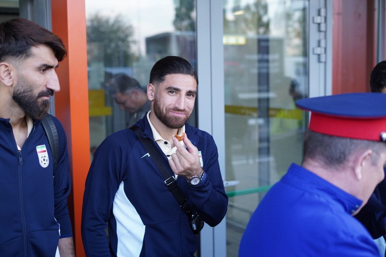 تیم ملی فوتبال ایران به روسیه رسید