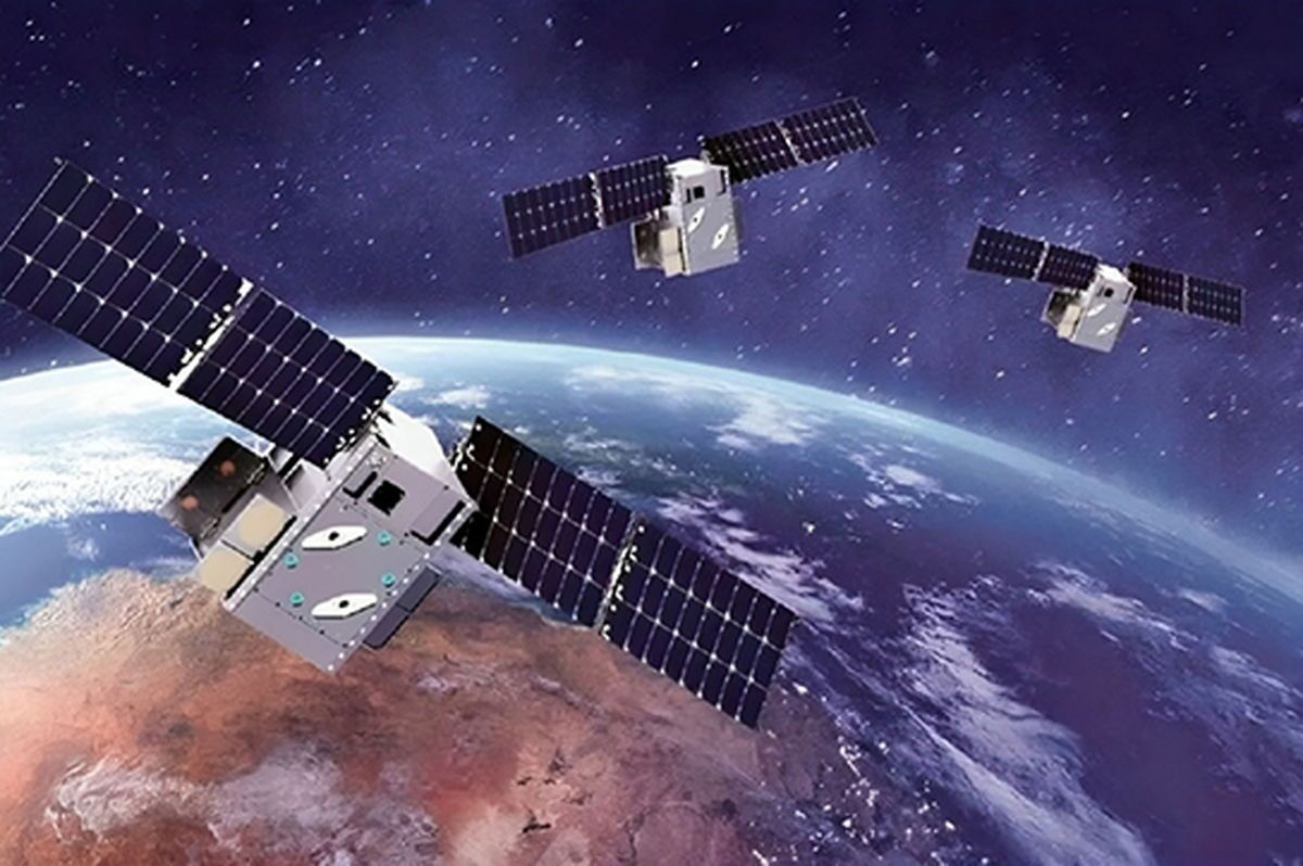 ببینید | صف ماهواره‌های استارلینک در مدار زمین