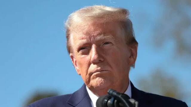 ببینید| واکنش ترامپ به اعلام جایزه نوبل